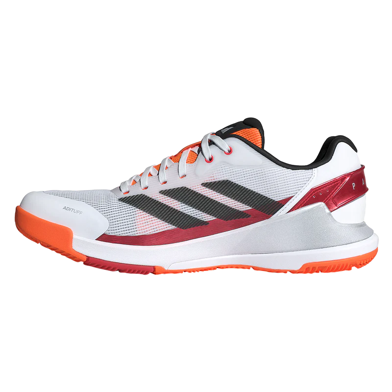 Adidas Crazyquick LS Padel Shoes White Lucid Orange