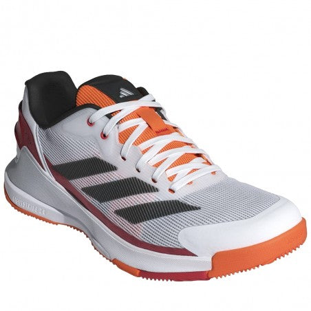 Adidas Crazyquick LS Padel Shoes White Lucid Orange