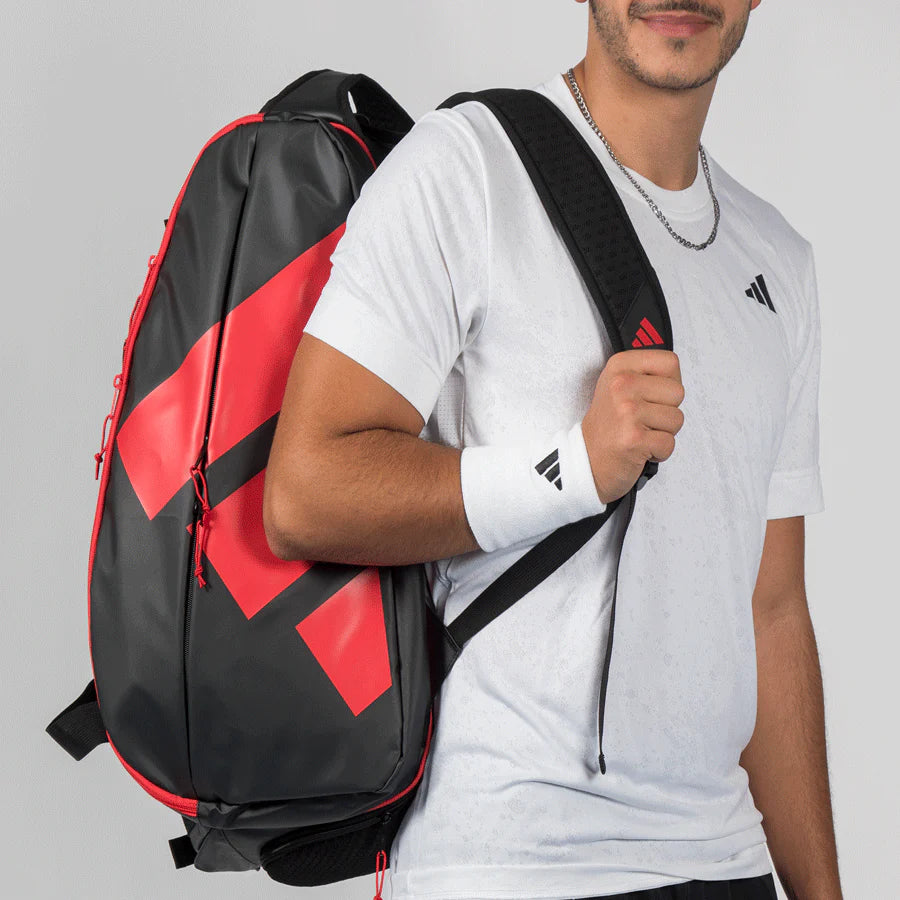 ADIDAS ALE GALAN MULTIGAME 3.5 BLACK RED PADEL BAG
