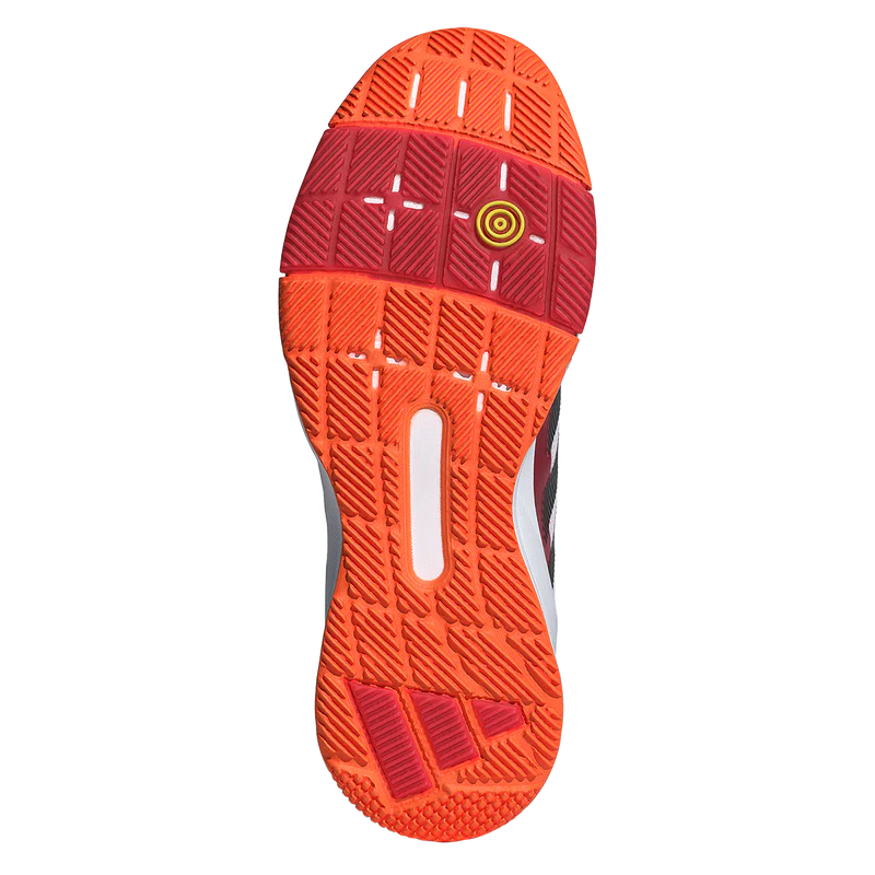 Adidas Crazyquick LS Padel Shoes White Lucid Orange