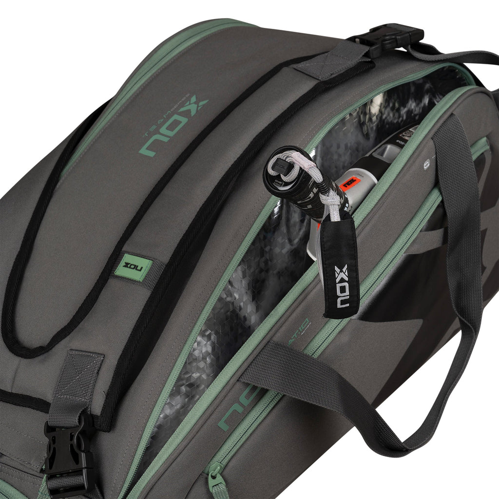 NOX AT10 TEAM GREY/GREEN PADEL BAG