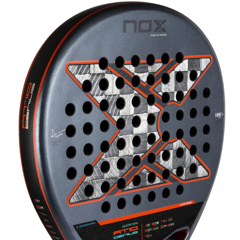 Padel racket Nox AT10 Genius 18K by Agustin Tapia 2025