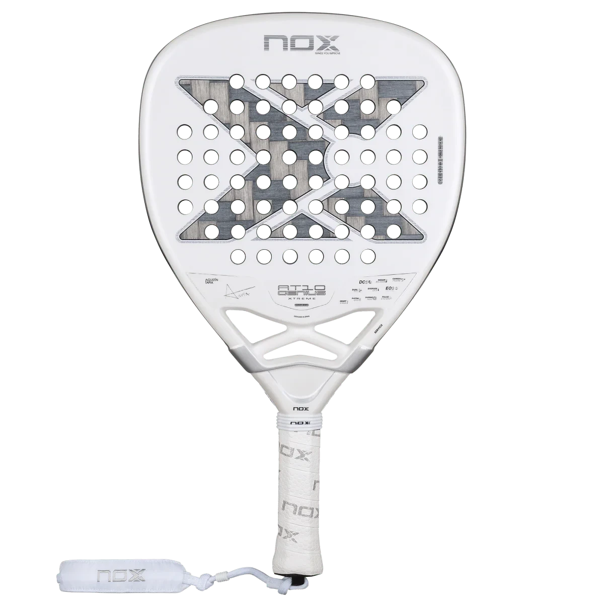 Padel racket NOX AT10 Genius Attack 12K Alum Xtrem 2026